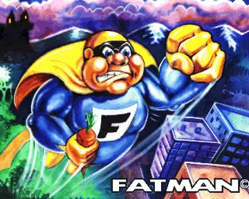 Fatman - The Caped Consumer (AGA)_Disk1 screen shot title